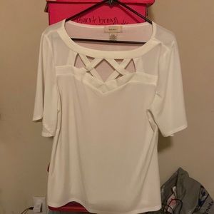 Blouse off white brand new took tags never wore